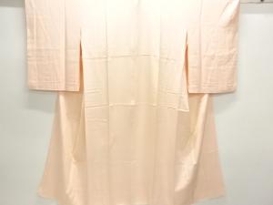 紅花染汕頭蘇州刺繍地紙に花模様長襦袢